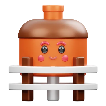 Wasserturm  3D Emoji