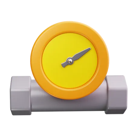 Wasseruhr  3D Icon