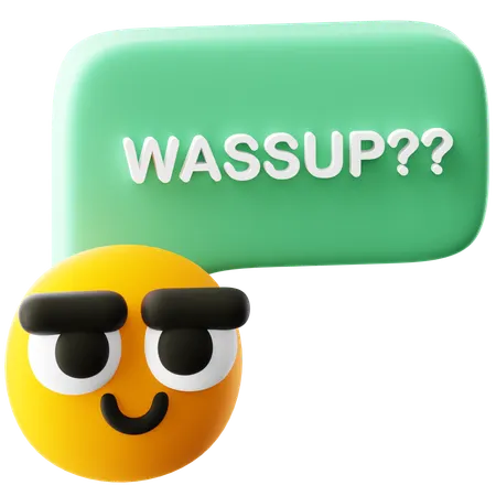 WASSUP  3D Icon
