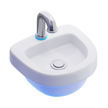Wastafel  3D Icon