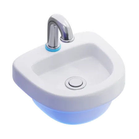 Wastafel  3D Icon