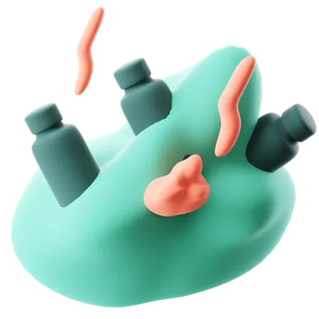 無駄  3D Icon