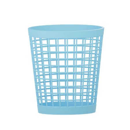 Waste Basket  3D Icon