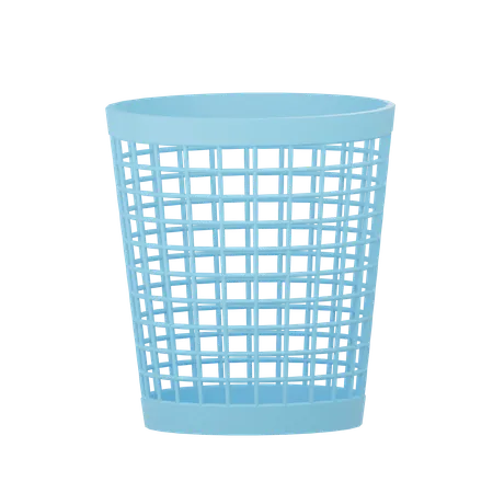 Waste Basket  3D Icon