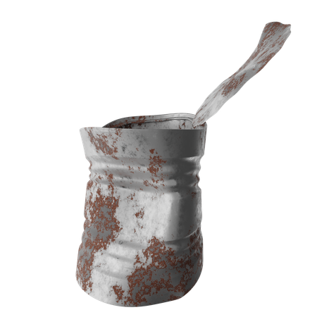 Waste Can  3D Icon