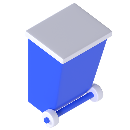 Waste Container  3D Icon