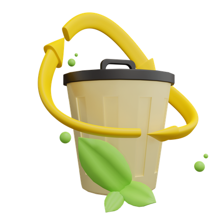 Waste Management  3D Icon