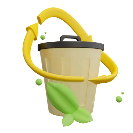 Waste Management  3D Icon