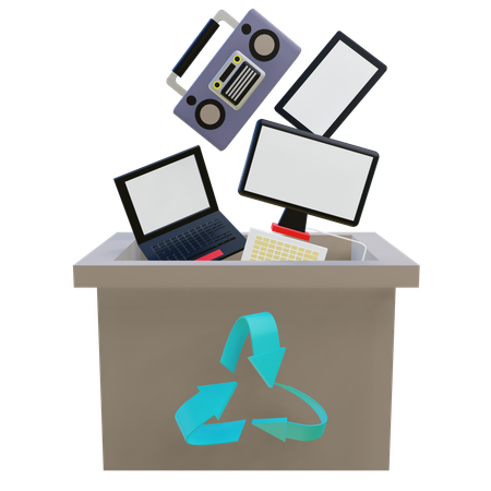 Waste Management  3D Icon
