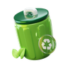 waste management 3d logos