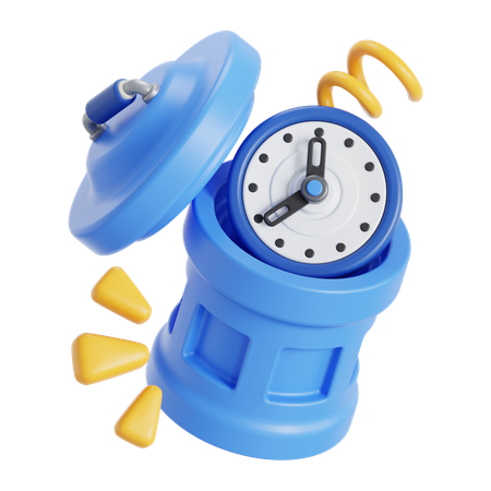 Waste time  3D Icon