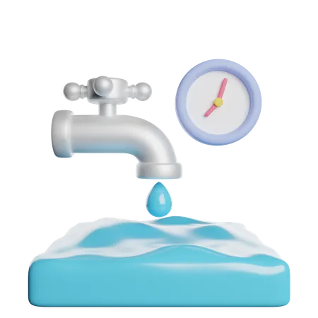 Waste Water  3D Icon