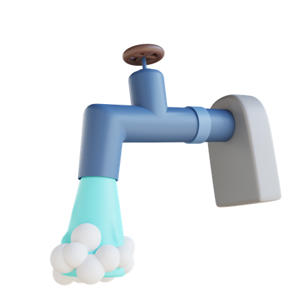 Waste Water  3D Icon