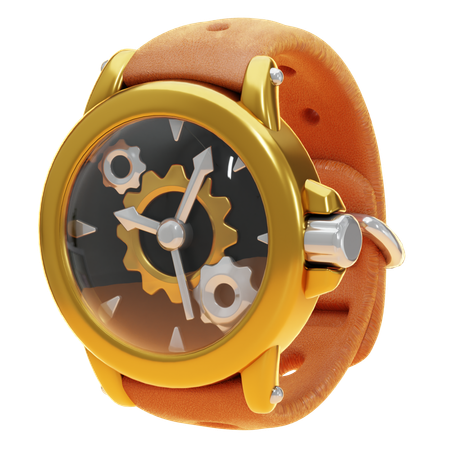 時計  3D Icon