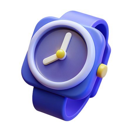 時計  3D Icon