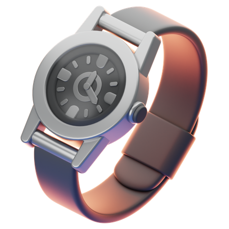 Watch  3D Icon