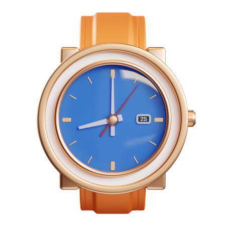 Watch  3D Icon