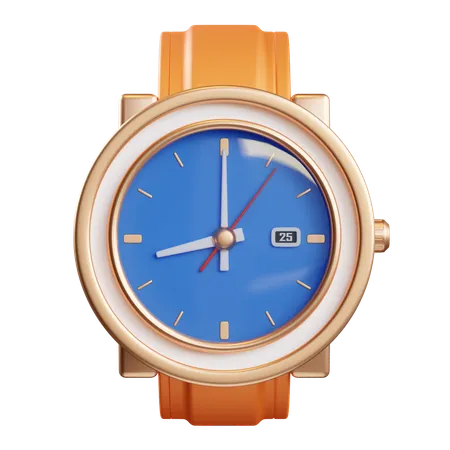 Watch  3D Icon