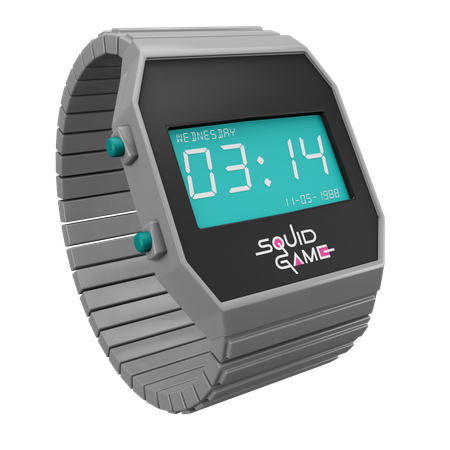 Watch  3D Icon