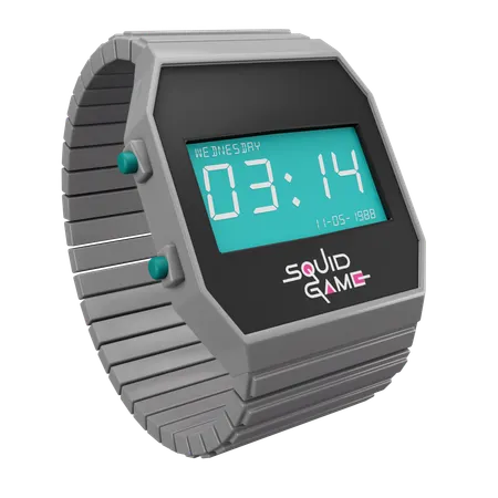 Watch  3D Icon