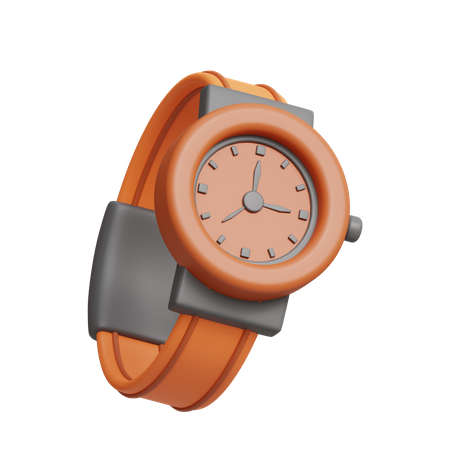 Watch  3D Icon