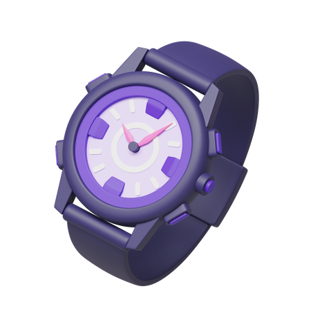 Watch  3D Icon