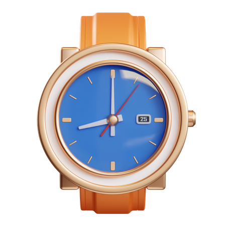 Watch 3D Icon