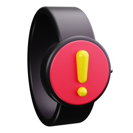 Watch Alert  3D Icon