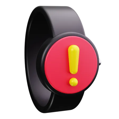 Watch Alert  3D Icon