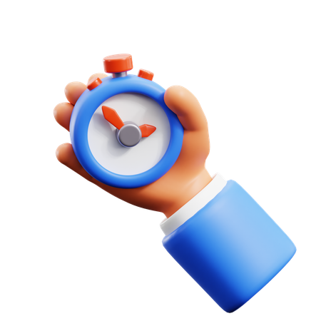 Watch Holding Hand Gestures  3D Icon