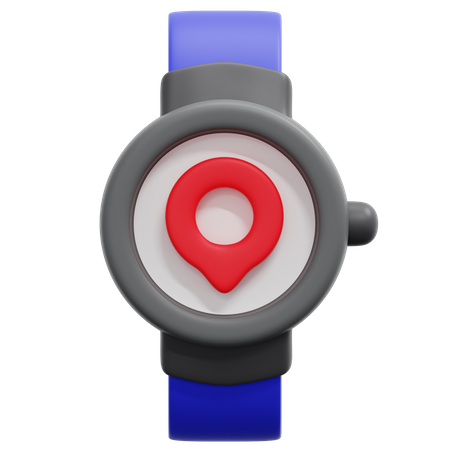 Watch Location  3D Icon