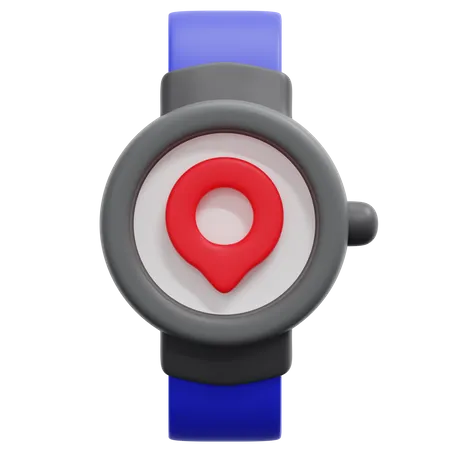 Watch Location  3D Icon