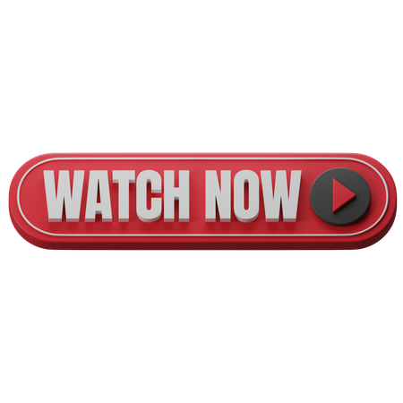 Watch Now Button  3D Icon