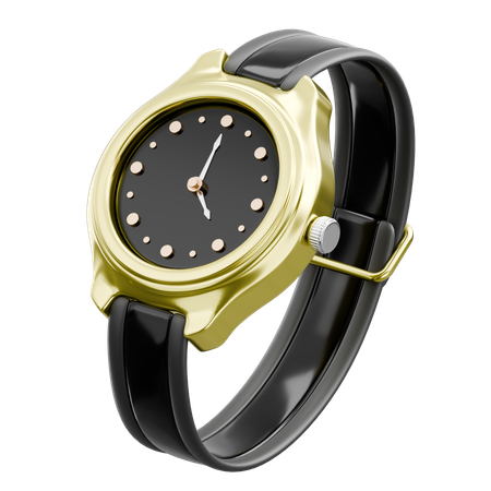 Watch With Back Strap  3D Icon