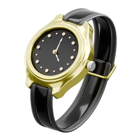 Watch With Back Strap  3D Icon