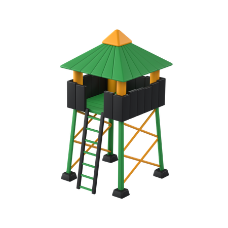 Watchtower  3D Icon