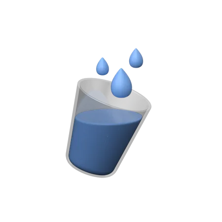 A 3 D Icon Depicting Water Symbolizing Hydration Purity Life And Essentiality For Human Survival And Various Cultural Practices 3D Icon