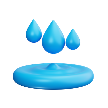 Water  3D Icon