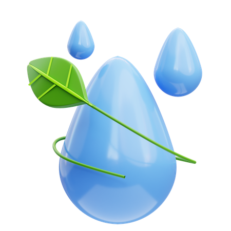 Water  3D Icon