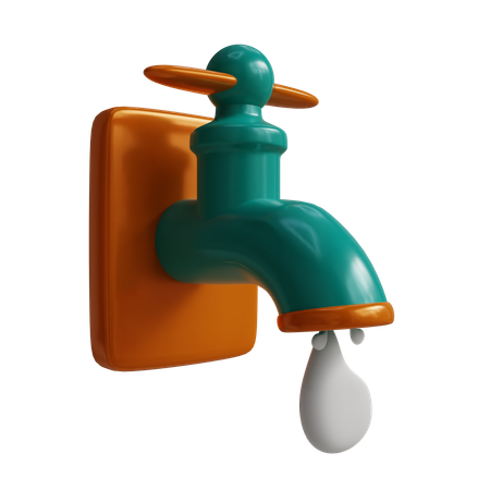 Water  3D Icon