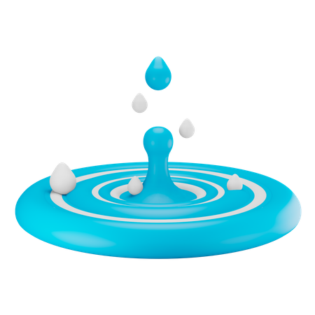 Water  3D Illustration