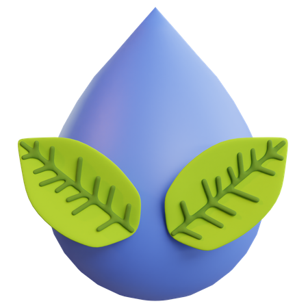 Water 3D Icon