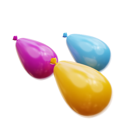 Water Balloon 3D Icon