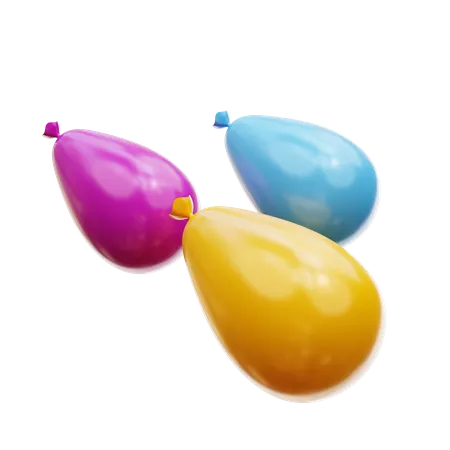 Water Balloon 3D Icon
