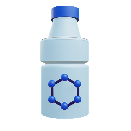 Water Bottle  3D Icon