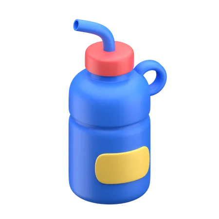물 병  3D Icon