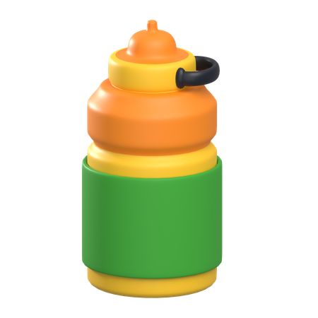 Water Bottle  3D Icon