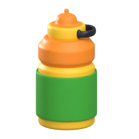 Water Bottle  3D Icon