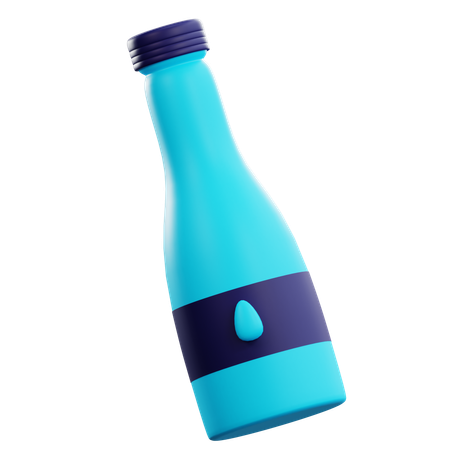 Water Bottle  3D Icon