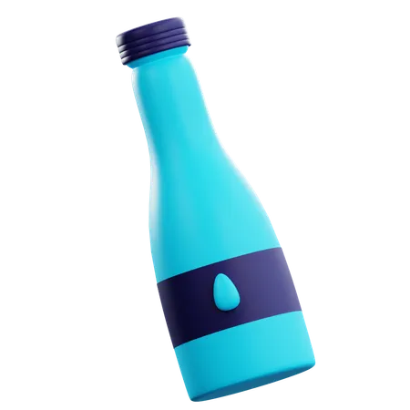 Water Bottle  3D Icon